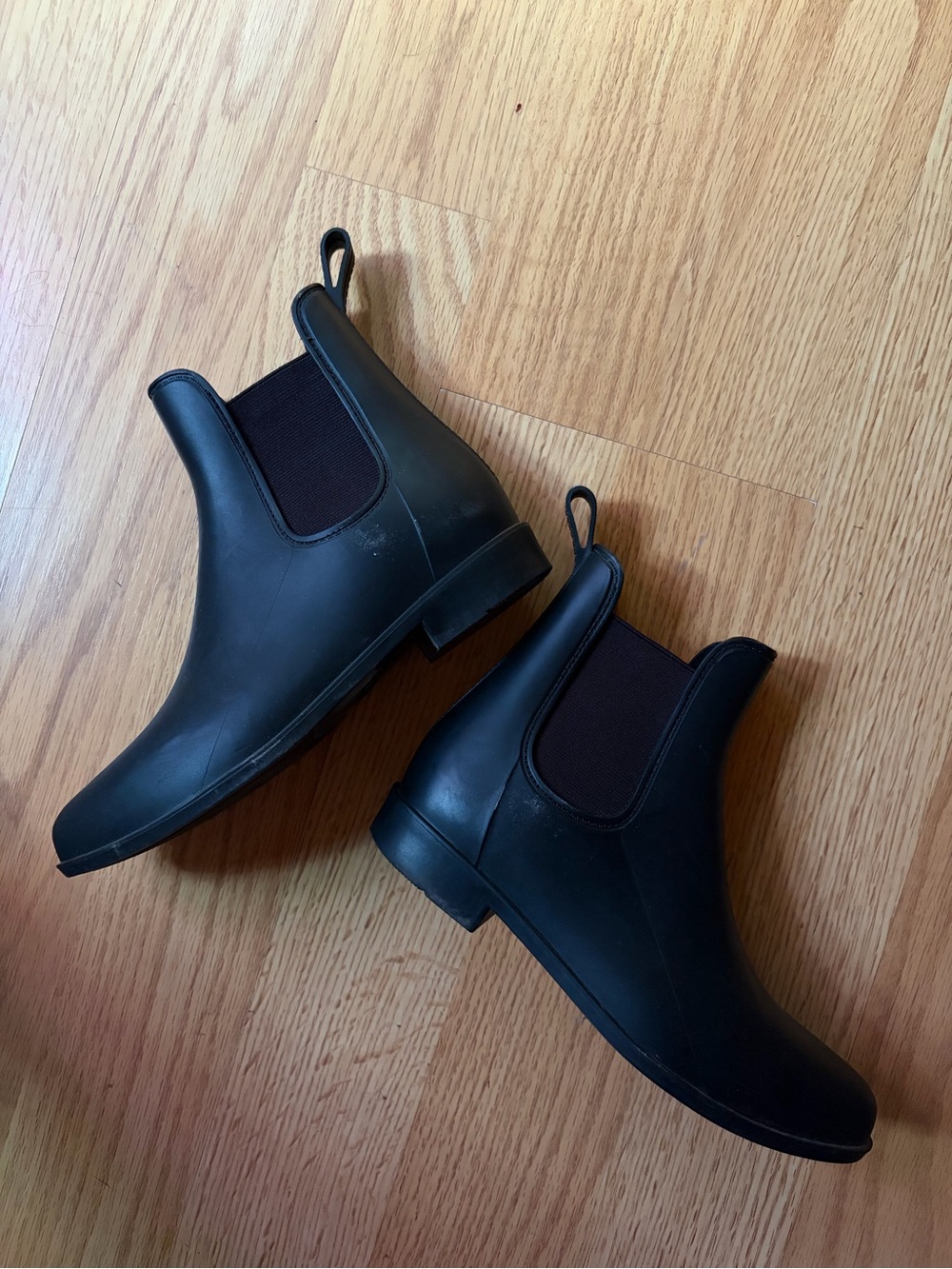 a new day Black Women's Rain Ankle Boots